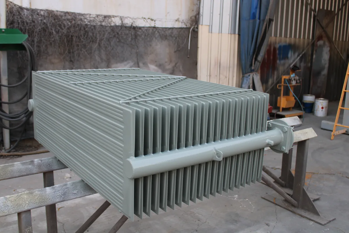 Cooling Fins Blast & Paint