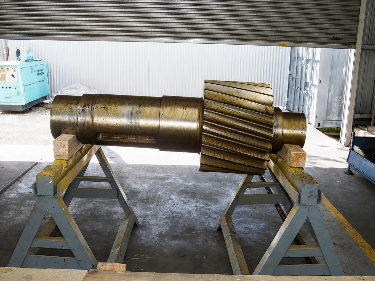 Dragline Hoist Helical Pinion Shaft