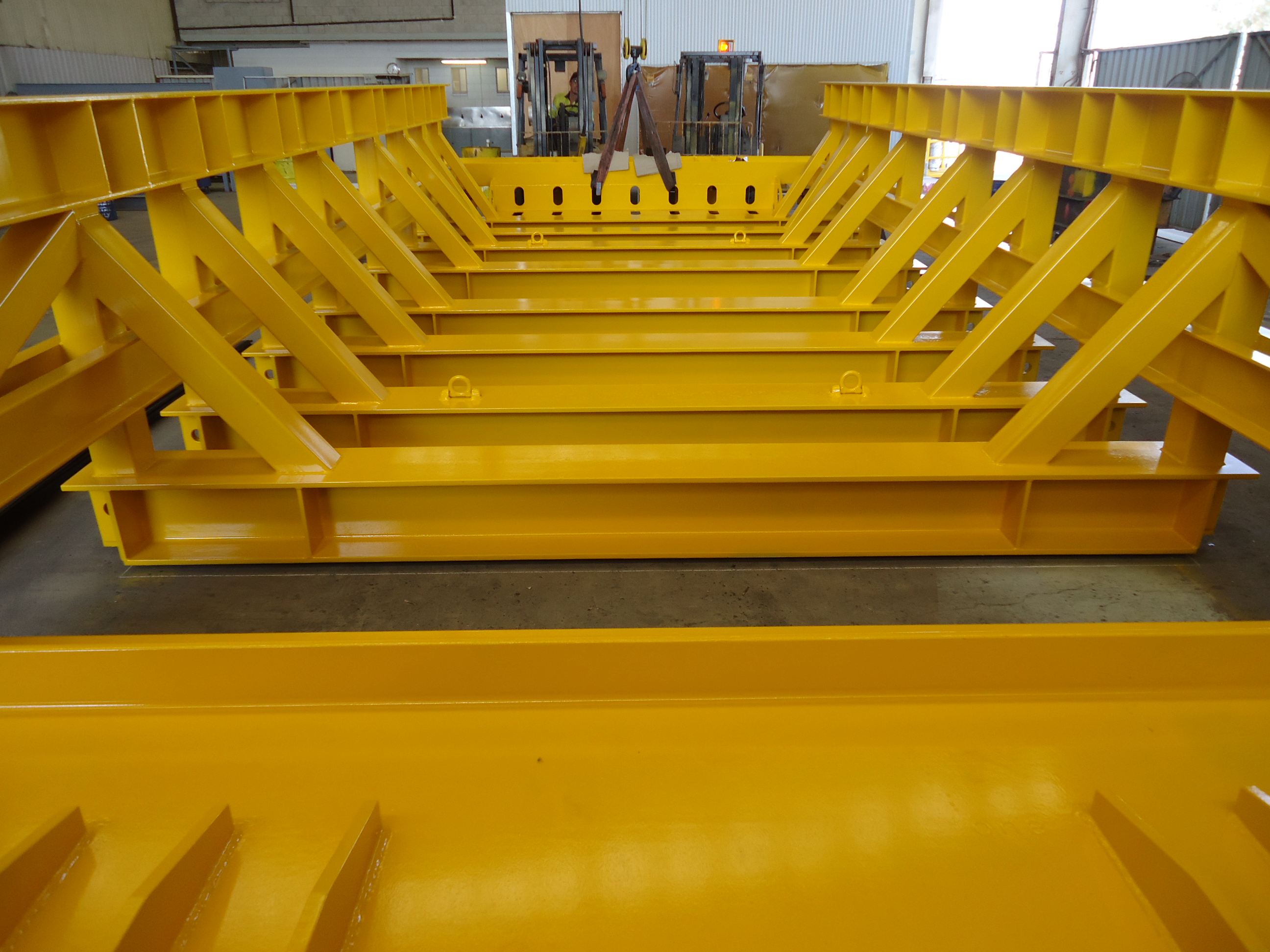 GENERATOR STATOR STEEL TRANSPORT/STORAGE FRAME MEA